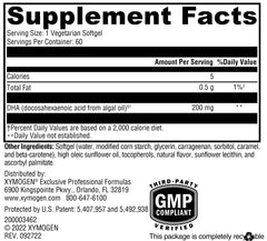 Heart health support from algae-derived DHA