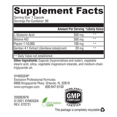 Bottle showing 90 capsules per bottle