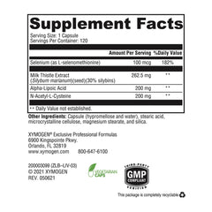 Ingredient list and capsule arrangement