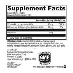 Ingredient label showing non-GMO and allergen info