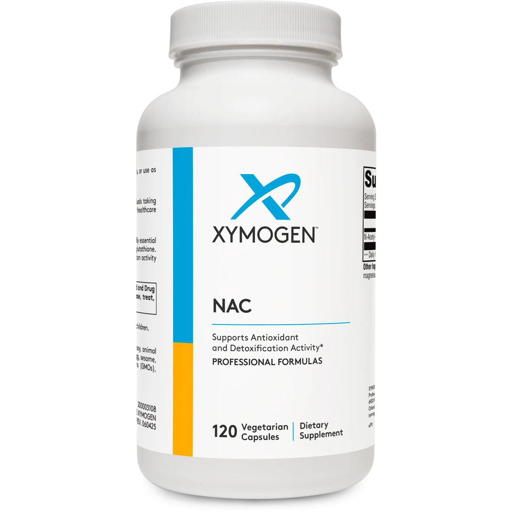 XYMOGEN NAC 600mg bottle - front view