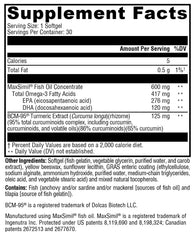 XYMOGEN Omega MonoPure Curcumin EC product packaging
