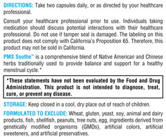 Ginger and Licorice Root components in the PMS Soothe blend
