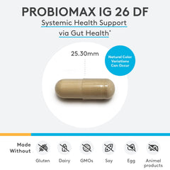 Probiotic capsule close-up