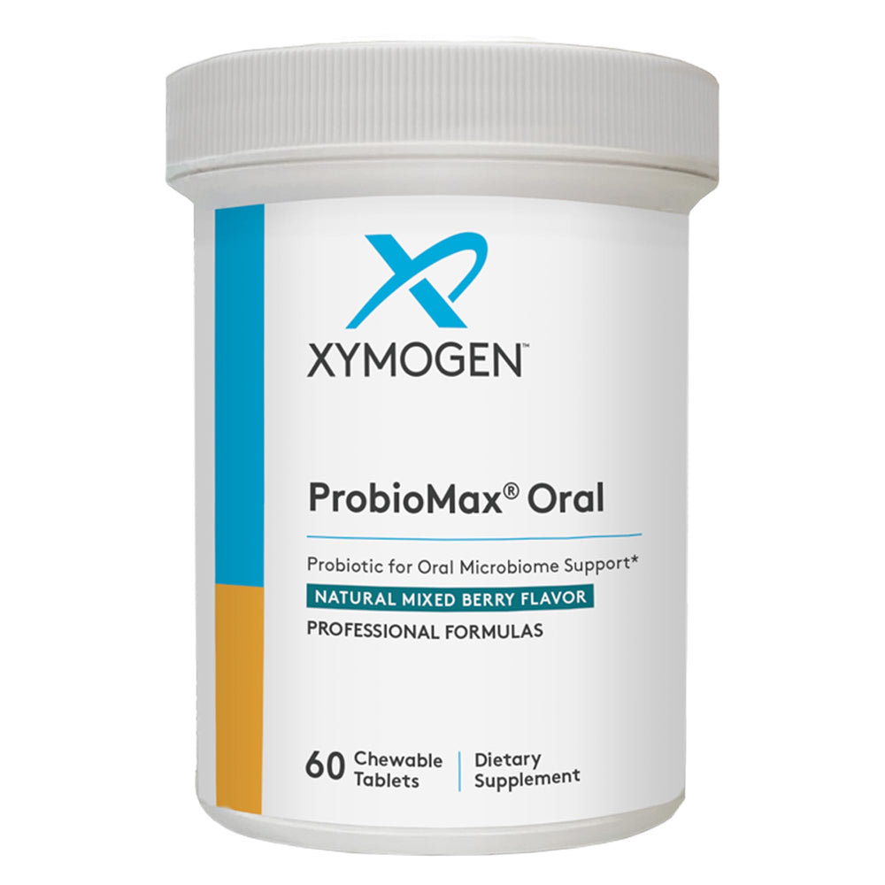 XYMOGEN ProbioMax bottle on white background