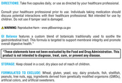 Lifestyle shot conveying gut health support with XYMOGEN GI Balance