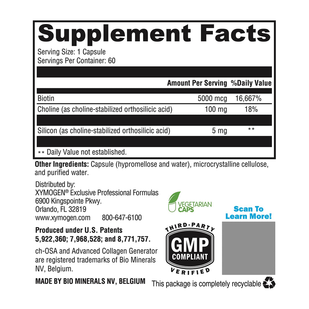 Nails and hair benefits illustration