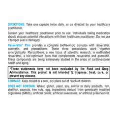 Antioxidant trio: resveratrol, quercetin, and pterostilbene