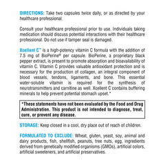 Mineral buffers (calcium, potassium, magnesium) in XYMOGEN Xcellent C