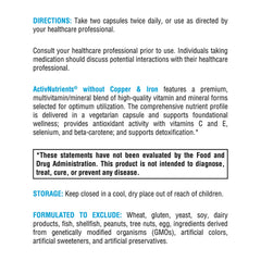 Detox support and energy minerals visual