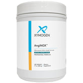 XYMOGEN AngiNOX orange-flavored nitric oxide powder container