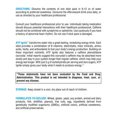 XYMOGEN ATP Ignite caffeine pterostilbene cocrystal for longer-lasting energy.