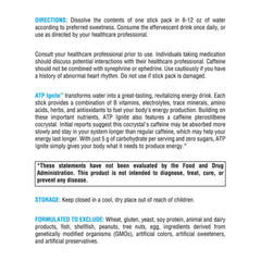 Creatine and Peak ATP components in XYMOGEN ATP Ignite