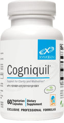 Cogniquil bottle showing 60 capsules
