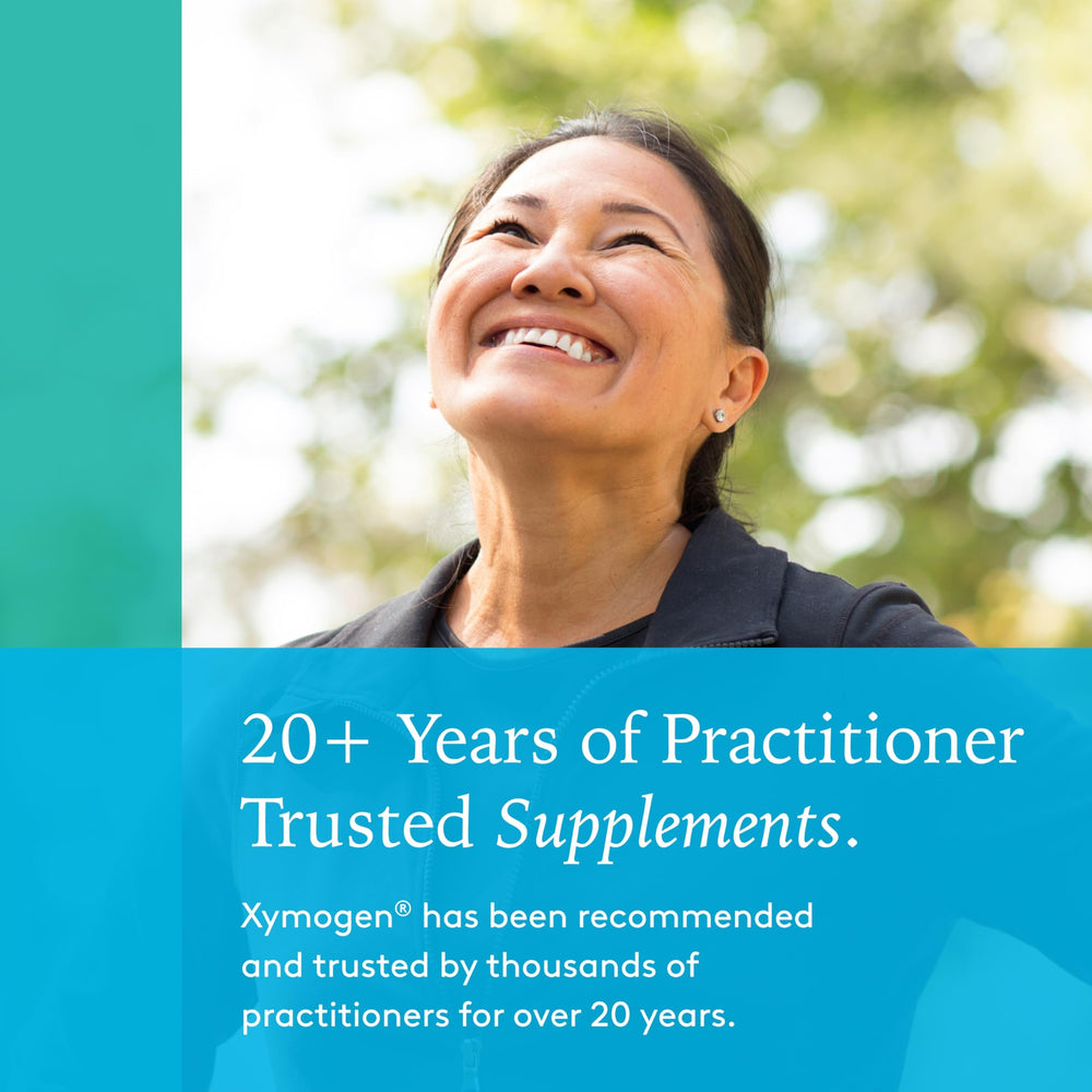 Nutrition label and supplement facts for XYMOGEN D3 2000