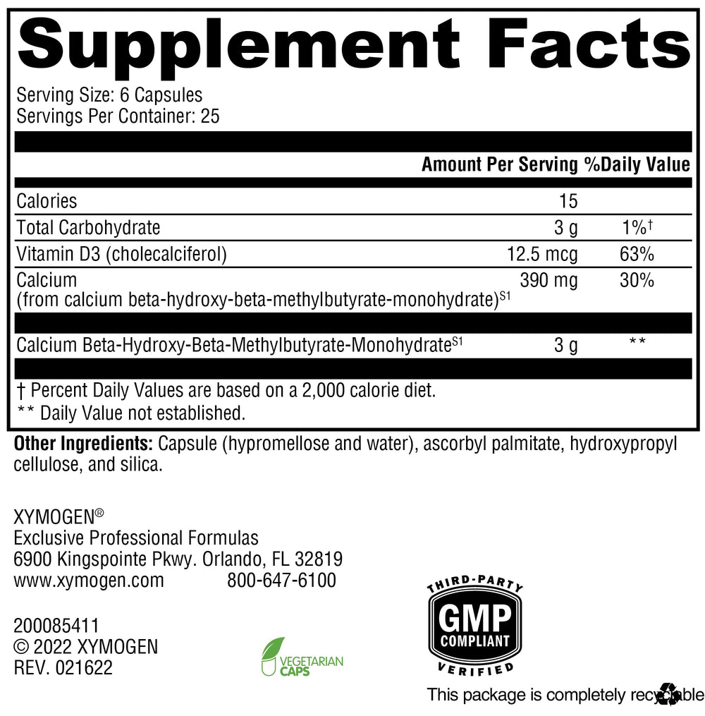 Athlete recovery scene with XYMOGEN HMB PRO