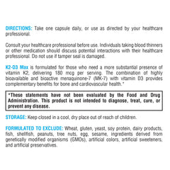 Combination of K2MK-7 and D3 in supplement form