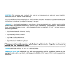 Powder being poured into a glass of water