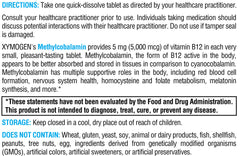 Ingredients and allergen-free statement on label