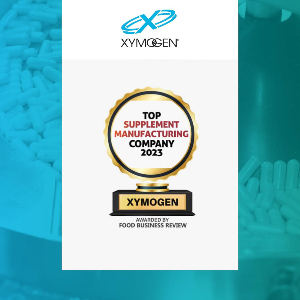 OptiCleanse scoop close-up shows vegan protein and Aminogen for absorption.