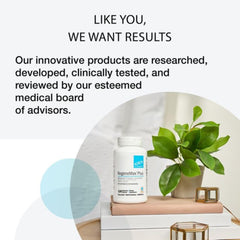 Graphic depicting gut health and bloating relief benefits