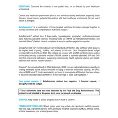 ActivNutrients Multivitamin Without Iron capsules