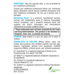 Detox support and energy metabolism concept