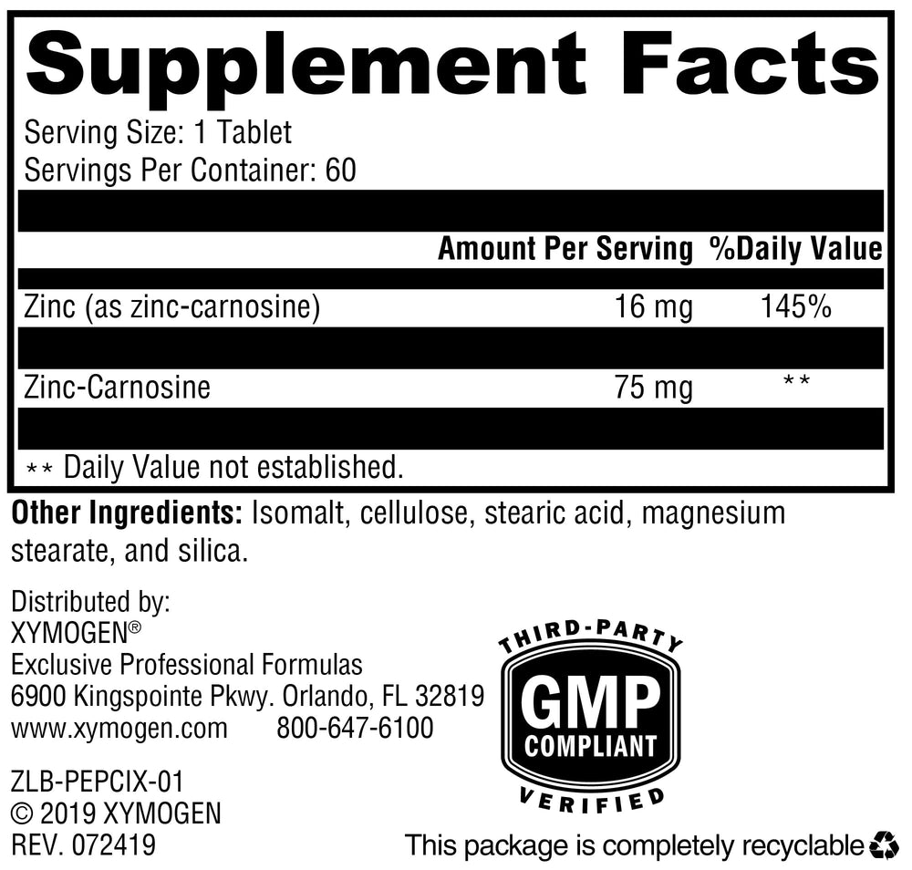 GMO-free and dairy-free PepciX ingredients