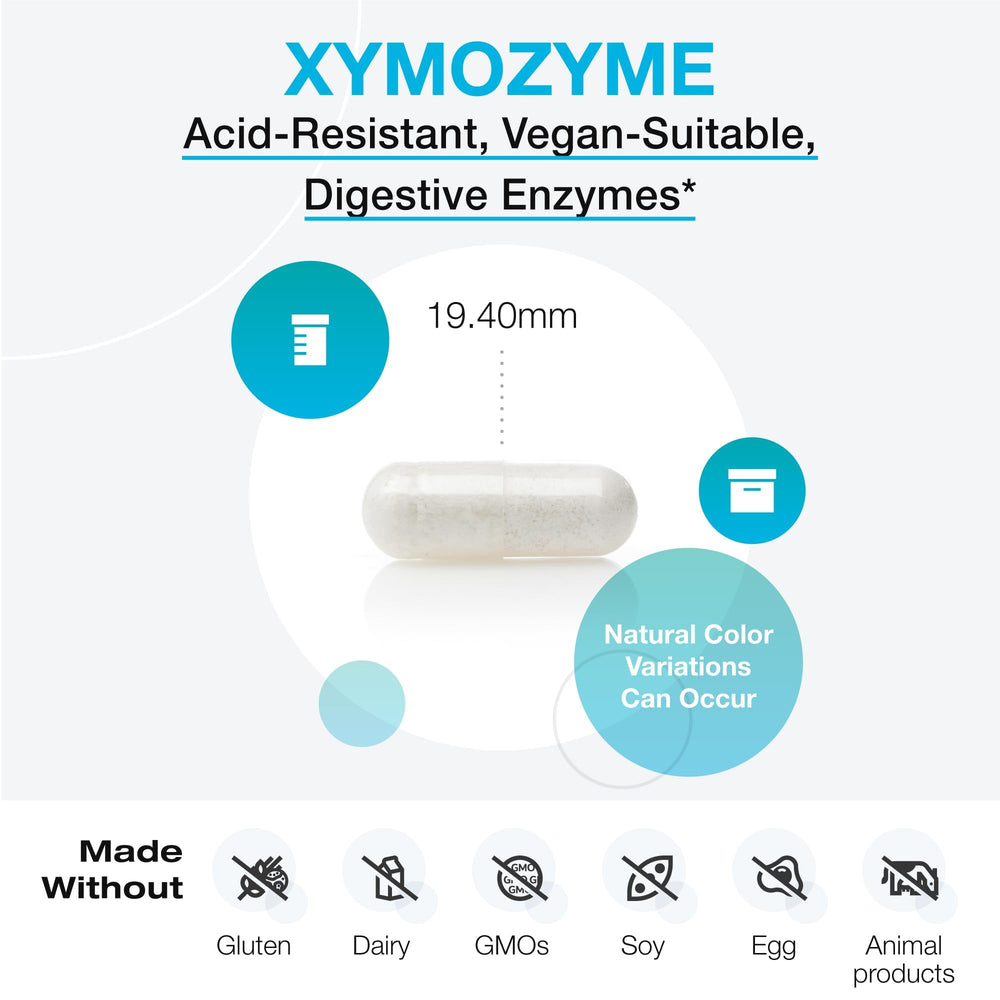 XYMOGEN XymoZyme vegan digestive enzymes product image