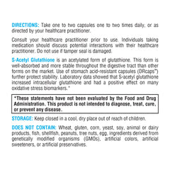 Stability in the digestive tract and antioxidant protection