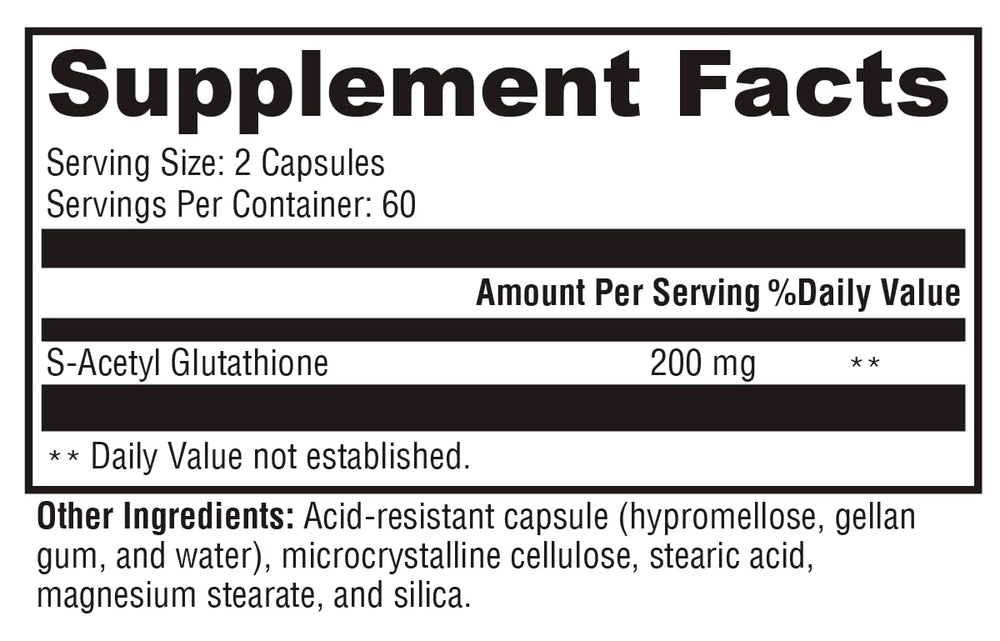 Glutathione molecule illustration
