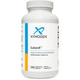 XYMOGEN ColonX bottle of 120 capsules for digestive support