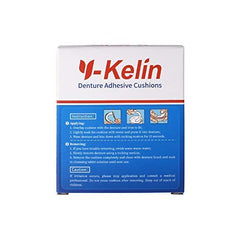Box and 60 strips of adhesive-free denture pads