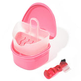 Y-Kelin Denture Bath Box in pink