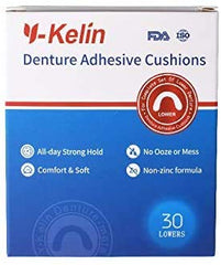 One-day hold demonstration with denture cushion