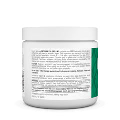 Yaeyama chlorella label with brand and product details