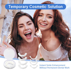 Secure and comfortable fit for eating and talking