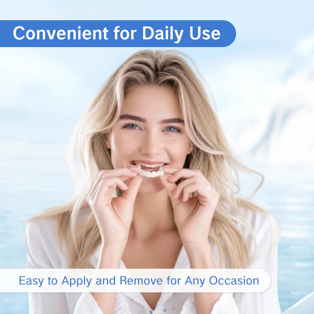 Storage box included for YAFIYGI teeth covers