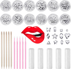 YAFIYGI Tooth Gems Kit with Crystals and Star Designs – 480Pcs