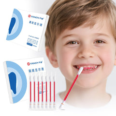 YANDY Plaque Disclosure Sticks 32pcs packaging box
