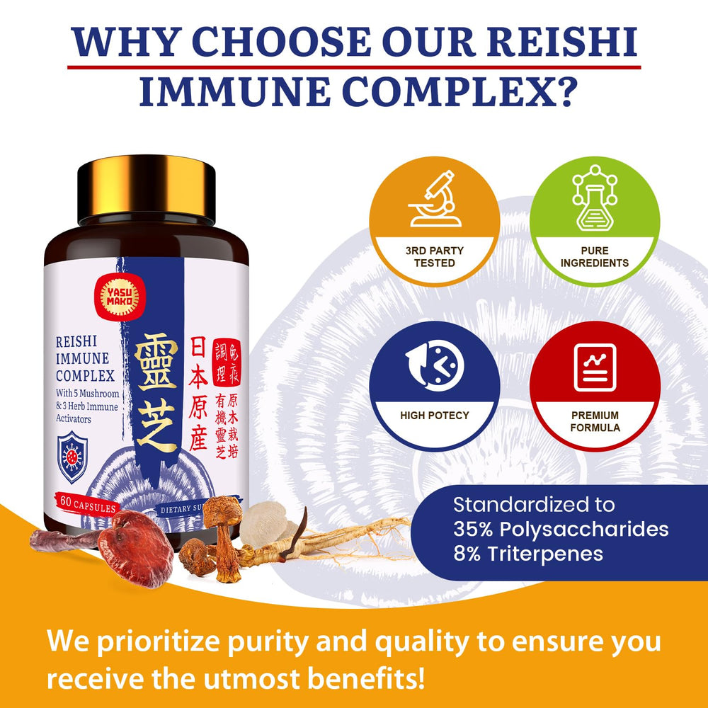 Graphic showing immune, brain and energy benefits