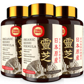 Yasumako Reishi 800mg bottle with label