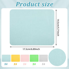 Green YBEATY microfiber eyeglass cleaning cloth