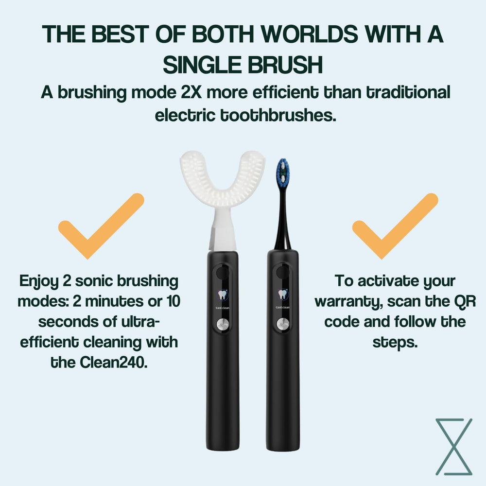 Travel case included with Y-Brush Ultra Premium