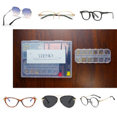 Compatibility chart showing fit for various eyewear