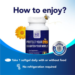 Yellow beeswax ingredient used in Herbal Bee Eye