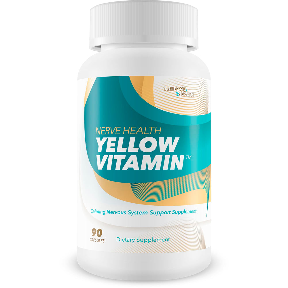 Yellow Vitamin for Nerves product packaging