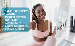 Benefits for hair skin and nails from sea moss gel