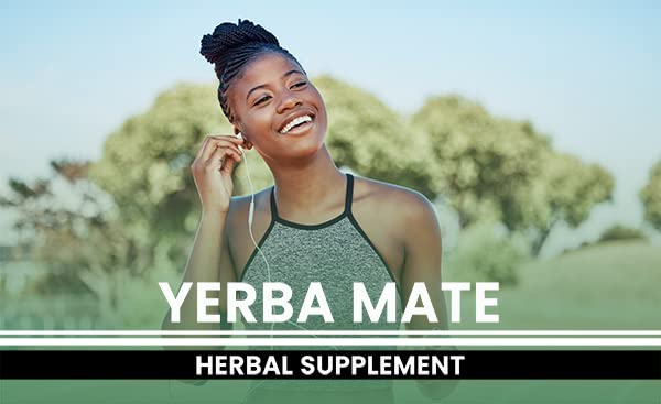 Lab verified seal on Yerba Mate Capsules packaging