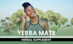 Lab verified seal on Yerba Mate Capsules packaging